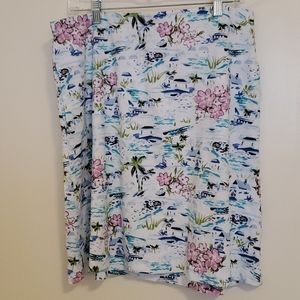 J.Jill tropical island skirt sz M